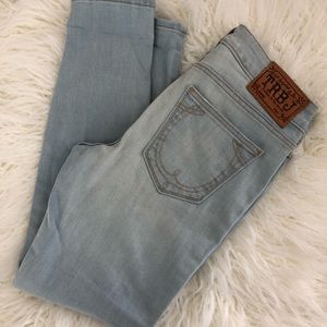 TRUE RELIGION CROP PANTS